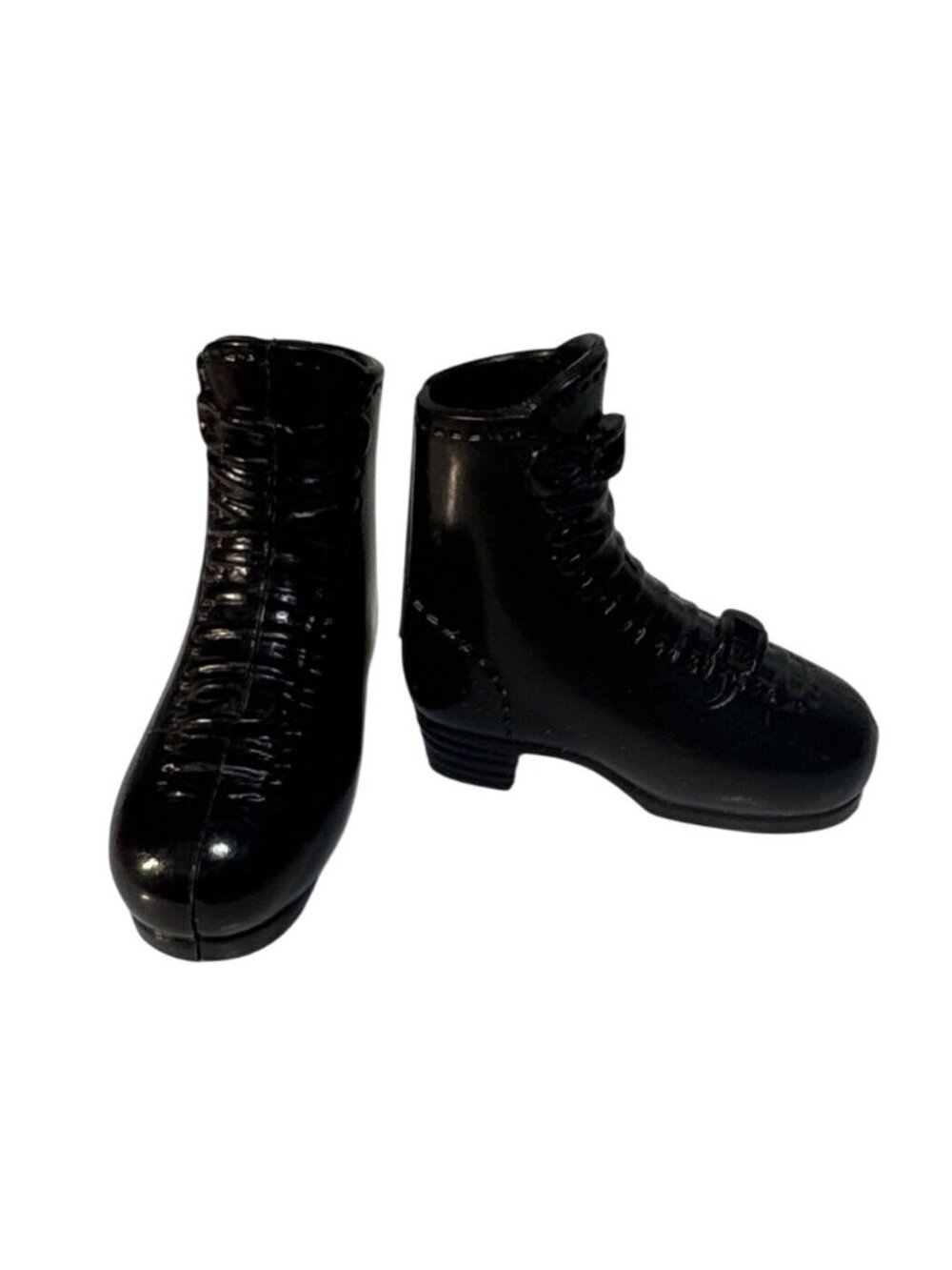 Vintage Ken Doll Black Ice Skates Missing the Blades